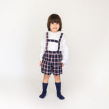Short con Tirantes Scotland Azul