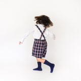 Short con Tirantes Scotland Azul