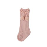 Calceta Pompon Rosa