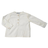 Camisa Tres Botones Blanco