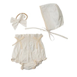 Set Blanco con Beige