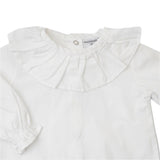 Blusita Cuello Volado Blanco