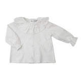 Blusita Cuello Volado Blanco