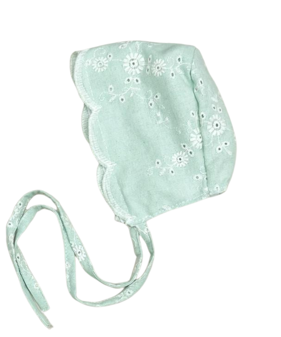 Set Verde Menta Bordado