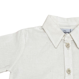 Camisa Botones Color Ivory