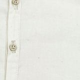 Camisa Cuello Mao Color Ivory con Botones