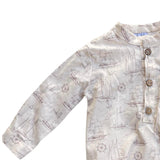 Ranita Manga Larga Diseño Náutico