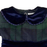 Jesusin de Cuadros Verdes con Azul Marino.