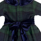 Jesusin de Cuadros Verdes con Azul Marino.