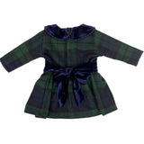 Jesusin de Cuadros Verdes con Azul Marino.