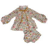 Jesusin Floral con Cuello de Olán