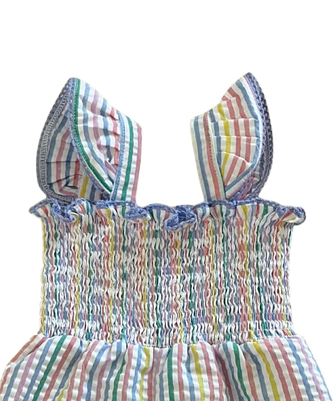Jumpsuit Rayas Multicolor para Niña con Tirantes