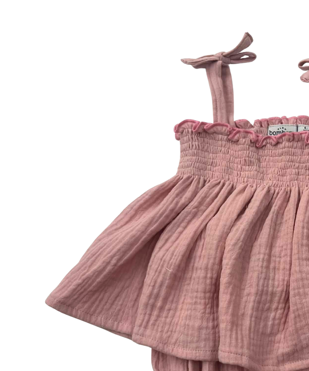 Ranita de Muselina en Rosa Palo
