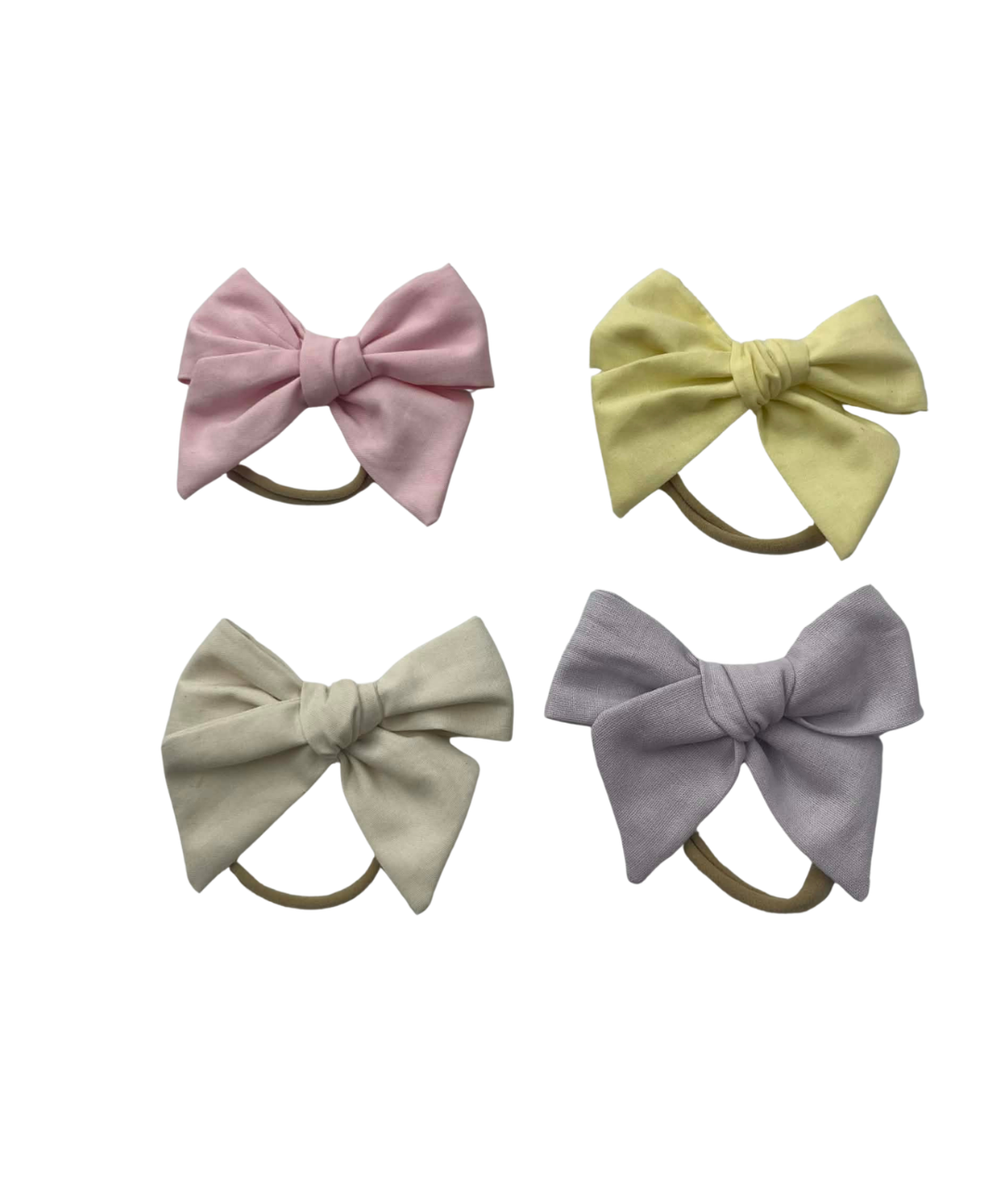 Tiara Moño con Colita Color Rosa