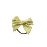 Tiara Moño Colita color Amarillo