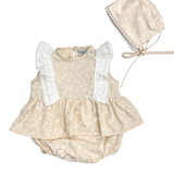 Set de Ranita con Capota en Beige