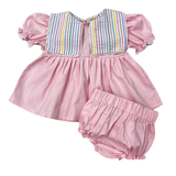 Jesusin en Rosa con Cuello Marinero de Colores