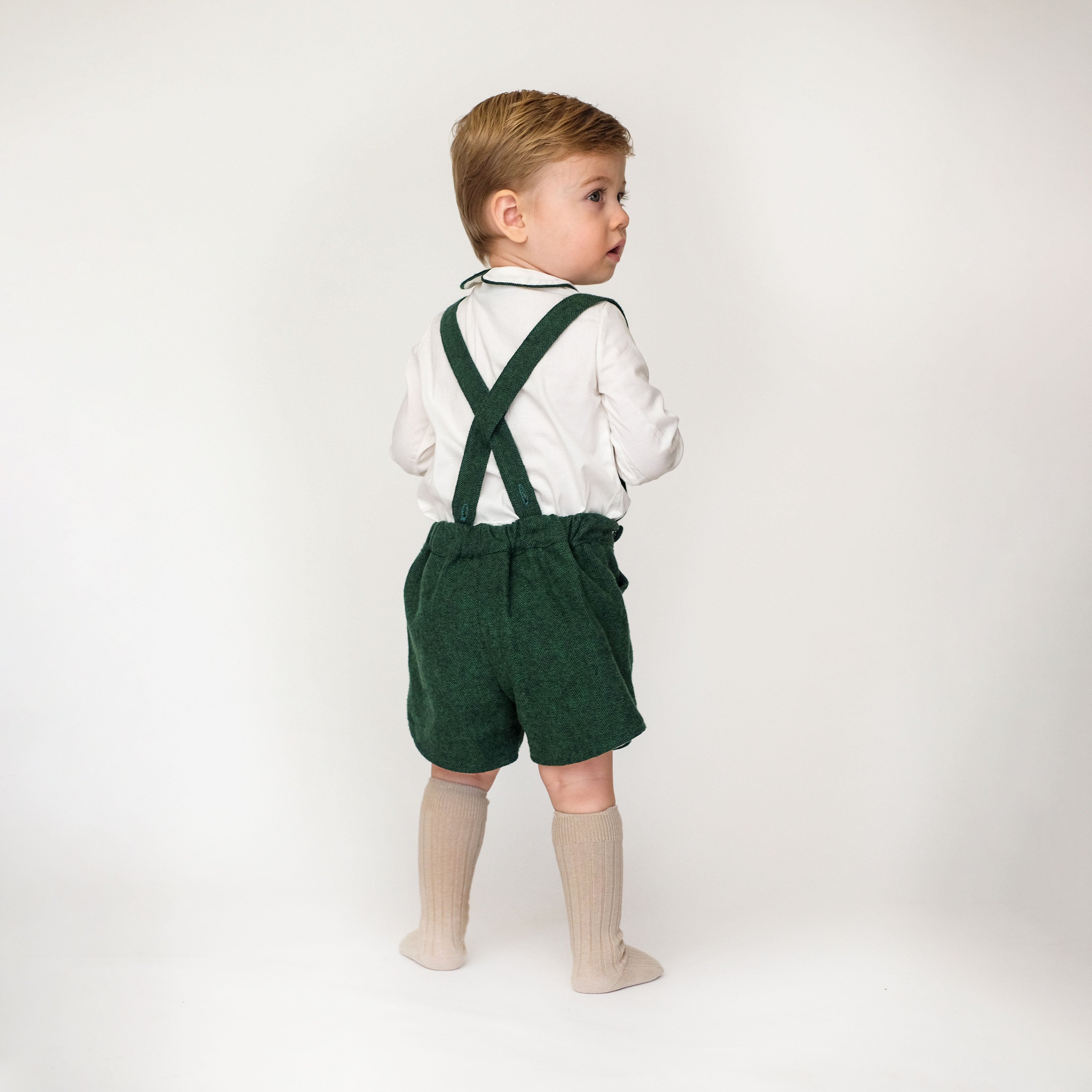 Corduroy Forest Shorts