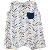 Overol de Muselina con Hojas