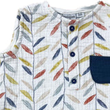 Overol de Muselina con Hojas