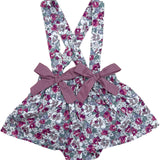 Falda con Tirantes de Flores