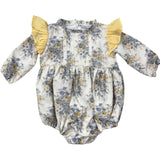 Ranita de Flores Azules con Amarillo