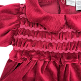 Jesusin de Terciopelo con Detalle Plisado