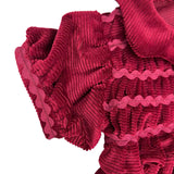 Jesusin de Terciopelo con Detalle Plisado