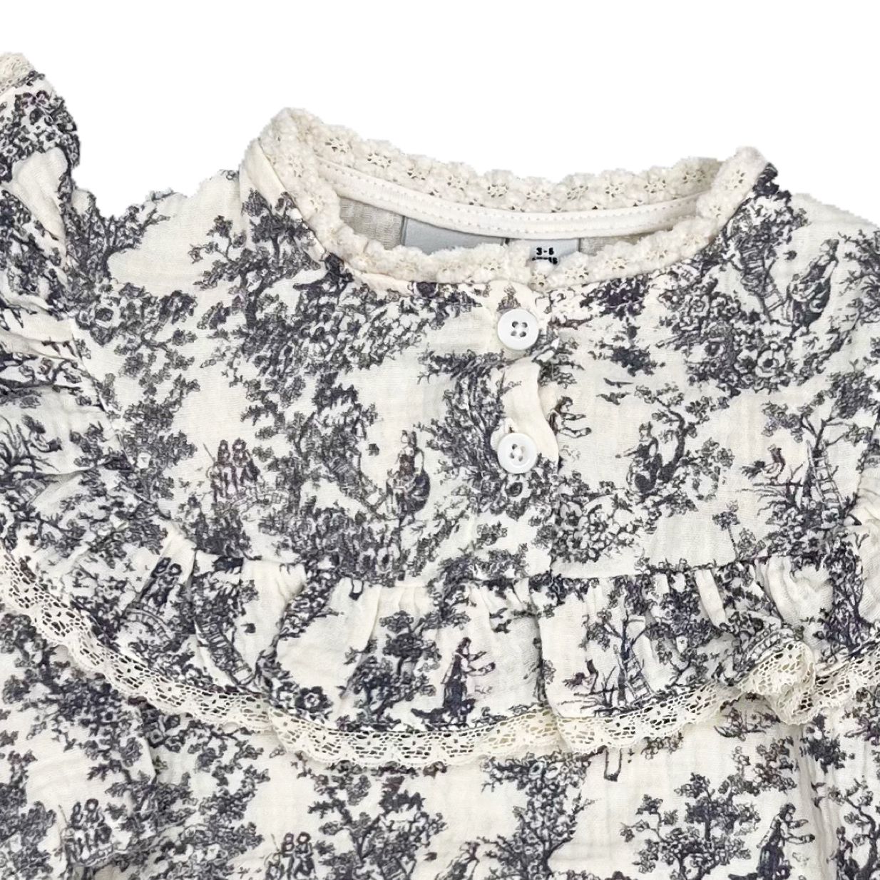 Ranita con Estampado Tipo Toile