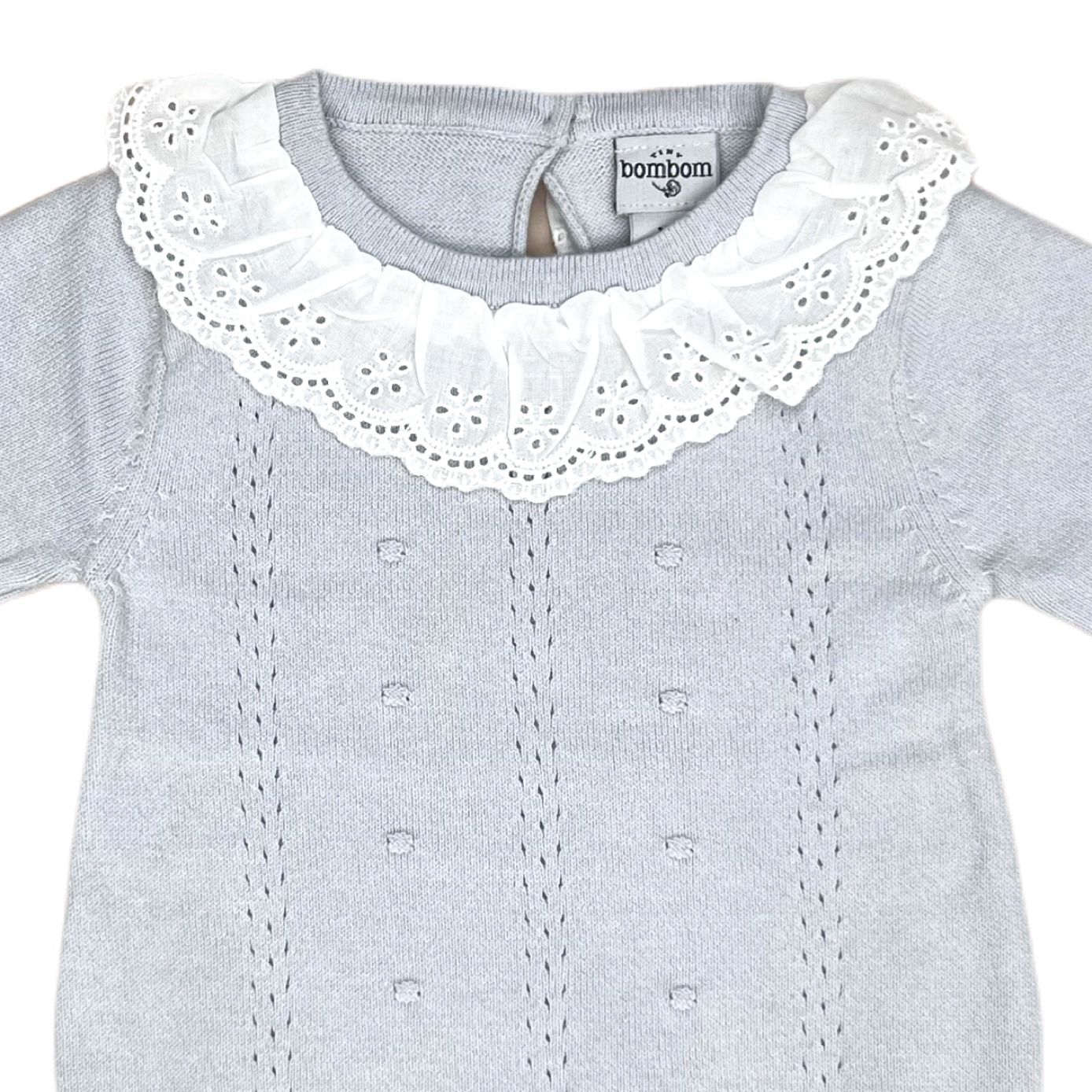 Pelele Tejido con Detalle en Cuello