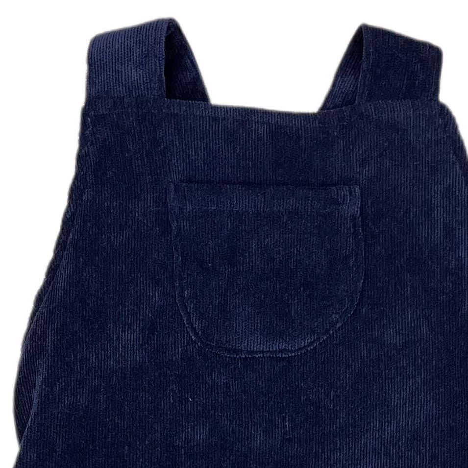Navy Corduroy Overalls
