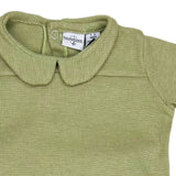 Pijama Verde con Cuello.