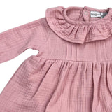 Ranita Con Falda Rosa en Muselina