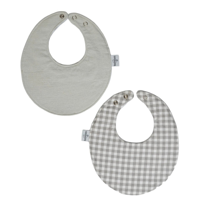 Babero Grey Check