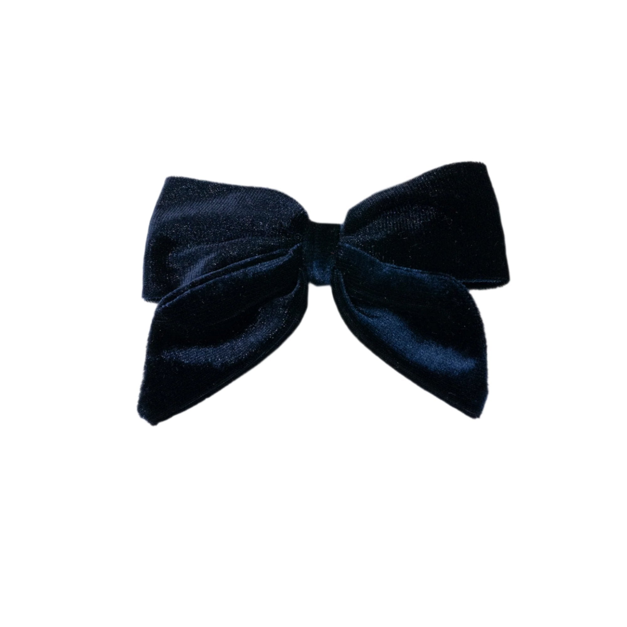 Moños Velvet Navy