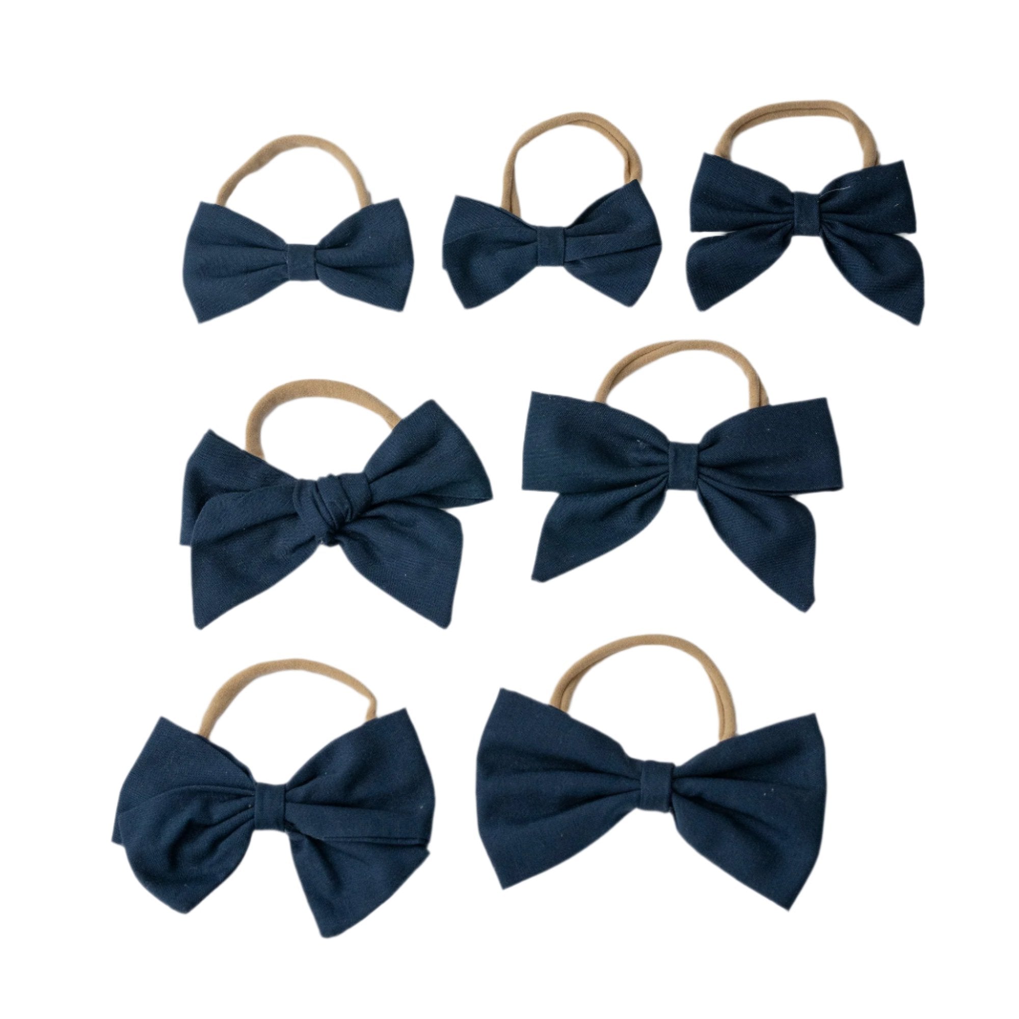 Navy Blue Knot Tiara