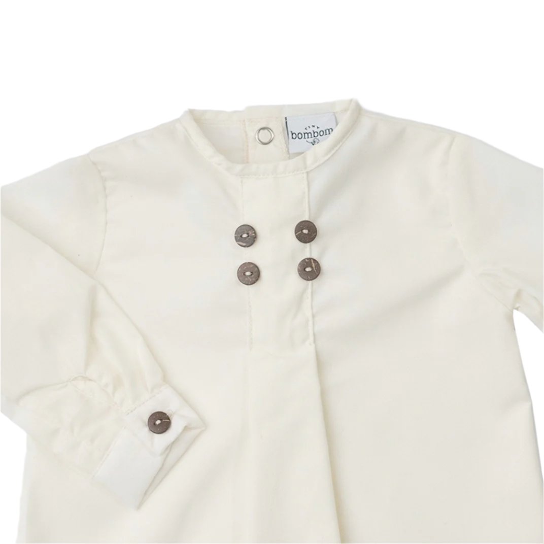 Camisa Ivory Button