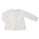 Camisa Cuello Pan dos Botones Ivory