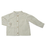 Camisa Cuadros Vichy Verde Salvia